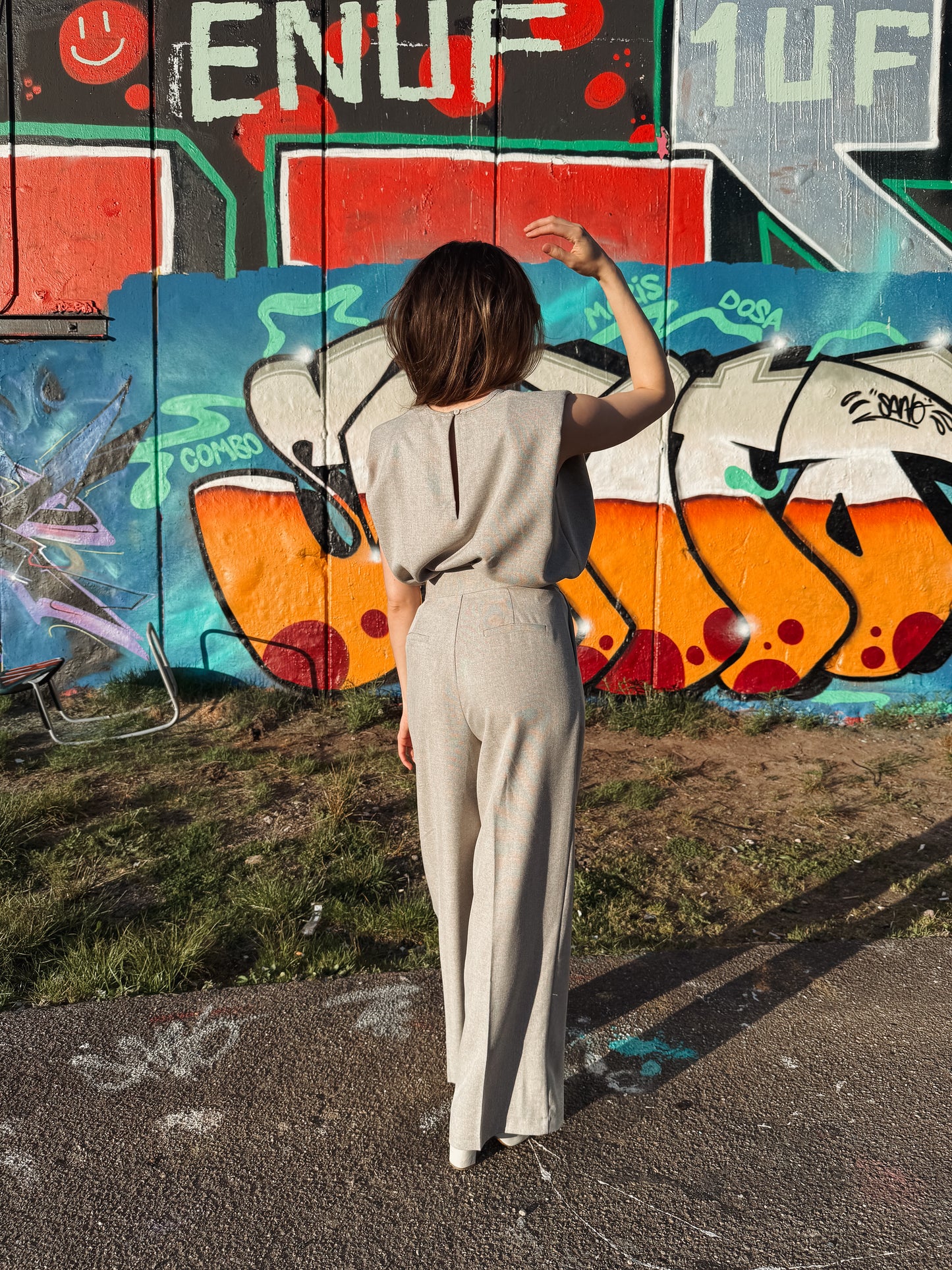 Pantalon Sarah beige